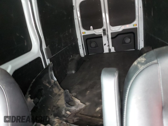 2023 Ford Transit Cargo with VIN 1FTBR2X84PKB44056, listed as a Copart auction lot 40418174 with Not Provided miles and Salvage Title. Bid and sale history available at DreamBid. Image 10.