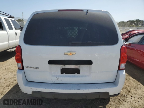 2007 Chevrolet Uplander with VIN 1GNDV13187D143379, listed as a Copart auction lot 55654934 with 236,545 mi miles and Salvage Title. Bid and sale history available at DreamBid. Image 6.