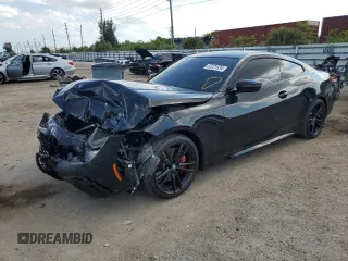 2022 BMW 4 Series 430i z VIN WBA53AP08NCJ06319, wystawiony jako Copart lot #66679104 z przebiegiem 17 935 mil mil oraz . Historia ofert i sprzedaży dostępna na DreamBid. Obrazek 1.