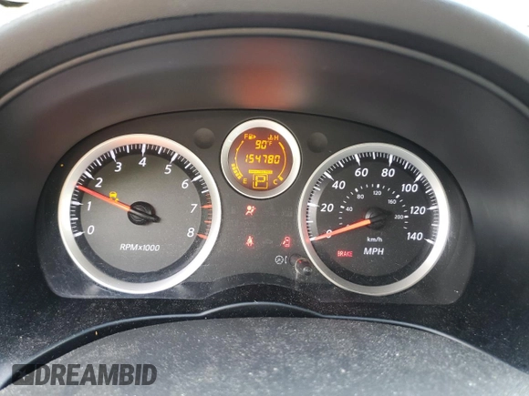2012 Nissan Sentra 2.0 with VIN 3N1AB6AP1CL677100, listed as a Copart auction lot 63579145 with 154,780 mi miles and Salvage title. Bid and sale history available at DreamBid. Image 9.