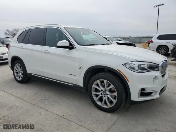 2018 BMW X5 xDrive40e iPerformance with VIN 5UXKT0C53J0V98737, listed as a Copart auction lot 48311665 with 95,719 mi miles and Clean Title. Bid and sale history available at carsss.com. Image 4.