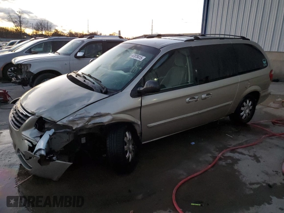 2006 Chrysler Town & Country Touring with VIN 2A4GP54L76R766506, listed as a Copart auction lot 48345115 with Not Provided miles and Salvage Title. Bid and sale history available at DreamBid. Image 1.