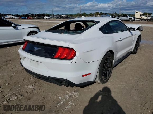 2021 Ford Mustang EcoBoost with VIN 1FA6P8TH5M5103967, listed as a Copart auction lot 73169382 with 29,420 mi miles. Bid and sale history available at carsss.com. Image 3.