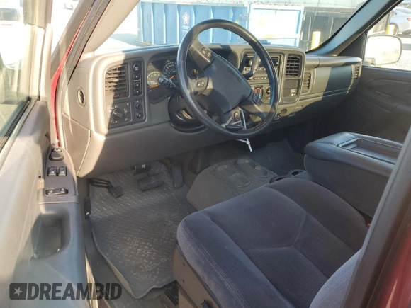 2004 GMC Sierra 1500 SLE with VIN 1GTEK14T64Z158936, listed as a Copart auction lot 52613305 with 100,797 mi miles and Salvage Title. Bid and sale history available at DreamBid. Image 8.