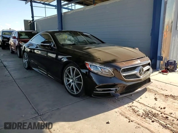 2018 Mercedes-Benz S-Class S 560 with VIN WDDXJ8GB5JA035605, listed as a Copart auction lot 60770214 with 0 mi miles and Salvage Title. Bid and sale history available at carsss.com. Image 10.