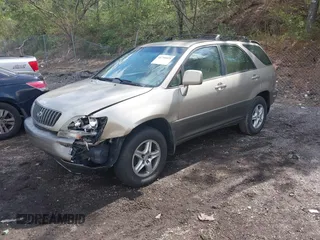 1999 Lexus RX 300 Luxury SUV with VIN JT6GF10U7X0026361, listed as a IAAI auction lot 41790525 with 219,054 mi miles. Bid and sale history available at carsss.com. Image 2.