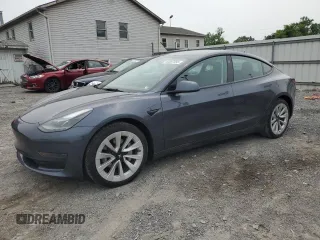 2023 Tesla Model 3 z VIN 5YJ3E1EA4PF465172, wystawiony jako Copart lot #60307555 z przebiegiem 37 184 mil mil oraz Szkoda całkowita • Salvage title. Historia ofert i sprzedaży dostępna na DreamBid. Obrazek 1.