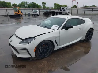 2022 Toyota GR86 Premium with VIN JF1ZNBF12N8754942, listed as a IAAI auction lot 41580851 with 6,595 mi miles. Bid and sale history available at carsss.com. Image 2.