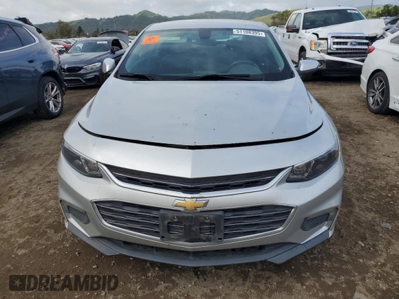 2016 Chevrolet Malibu LT with VIN 1G1ZE5ST5GF284674, listed as a Copart auction lot 51108395 with 131,117 mi miles and Salvage Title. Bid and sale history available at carsss.com. Image 5.