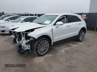 2024 Cadillac XT4 FWD Premium Luxury with VIN 1GYFZCR41RF220114, listed as a IAAI auction lot 41515009 with 6,465 mi miles and . Bid and sale history available at carsss.com. Image 17.