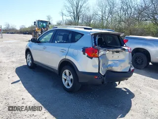 2014 Toyota RAV4 XLE with VIN JTMRFREV3ED093904, listed as a IAAI auction lot 41968452 with 154,154 mi miles. Bid and sale history available at carsss.com. Image 3.