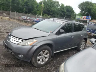 2007 Nissan Murano SL z VIN JN8AZ08W87W614843, wystawiony jako Copart lot #60793345 z przebiegiem 153 530 mil mil oraz Szkoda całkowita • Salvage title. Historia ofert i sprzedaży dostępna na DreamBid. Obrazek 1.