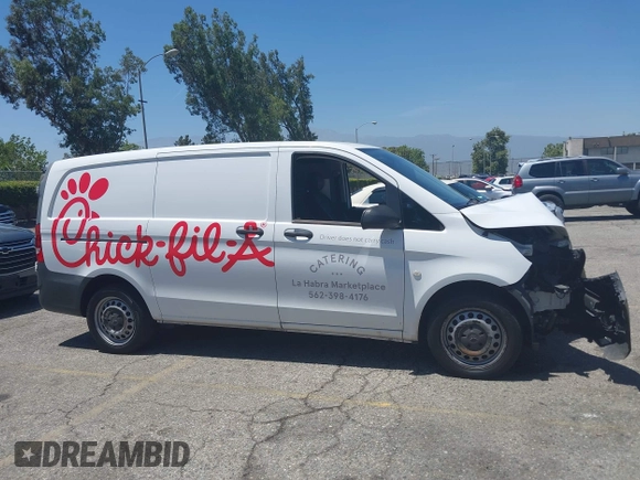2017 Mercedes-Benz Metris Cargo with VIN WD3PG2EA8H3258875, listed as a IAAI auction lot 42517418 with 29,044 mi miles and . Bid and sale history available at DreamBid. Image 14.