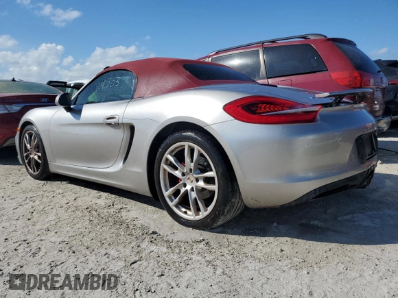 2013 Porsche Boxster S with VIN WP0CB2A80DS132340, listed as a Copart auction lot 77464374 with 84,203 mi miles and Salvage Title. Bid and sale history available at carsss.com. Image 2.