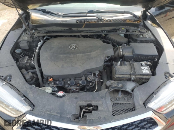 2018 Acura TLX Technology z VIN 19UUB2F57JA007745, wystawiony jako Copart lot #54627565 z przebiegiem 106 640 mil mil oraz Czysty tytuł • Clean title. Historia ofert i sprzedaży dostępna na DreamBid. Obrazek 11.