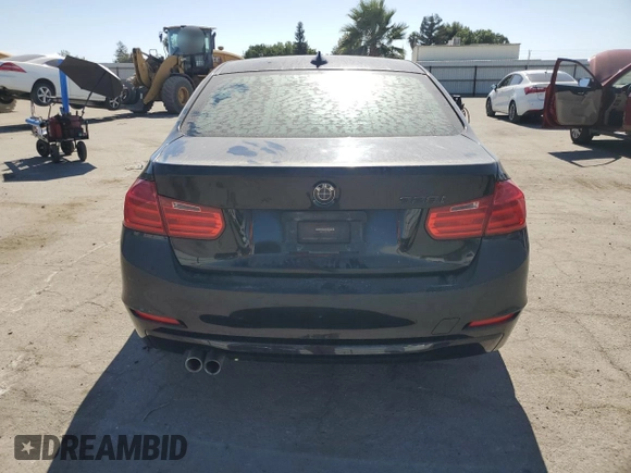 2014 BMW 3 Series 328i with VIN WBA3C1C5XEK106904, listed as a Copart auction lot 60565595 with 91,576 mi miles and Salvage title. Bid and sale history available at DreamBid. Image 6.