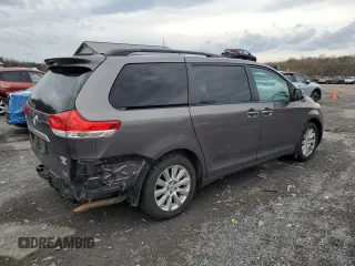 2013 Toyota Sienna XLE with VIN 5TDDK3DC9DS071069, listed as a Copart auction lot 51740015 with 170,277 mi miles and Salvage Title. Bid and sale history available at DreamBid. Image 3.