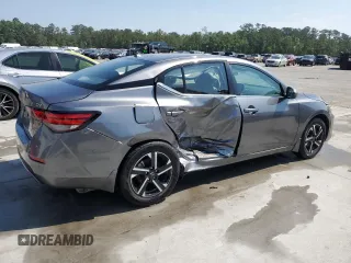 2024 Nissan Sentra SV с VIN 3N1AB8CV0RY309588, выставлен на аукционе Copart как лот 57331855 с пробегом 3 650 миль миль и Списание • Salvage title. История ставок и продаж доступна на DreamBid. Изображение 3.