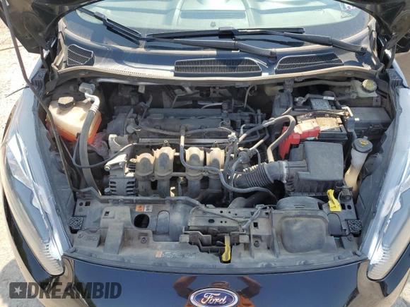 2016 Ford Fiesta S z VIN 3FADP4AJ3GM130301, wystawiony jako Copart lot #59412995 z przebiegiem 80 237 mil mil oraz Szkoda całkowita • Salvage title. Historia ofert i sprzedaży dostępna na DreamBid. Obrazek 11.
