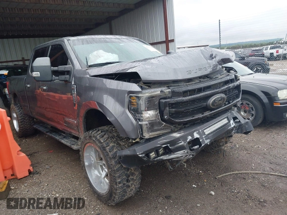 2022 Ford F-250 XL with VIN 1FT7W2BT8NEC99425, listed as a IAAI auction lot 42153769 with 80,567 mi miles and . Bid and sale history available at DreamBid. Image 1.