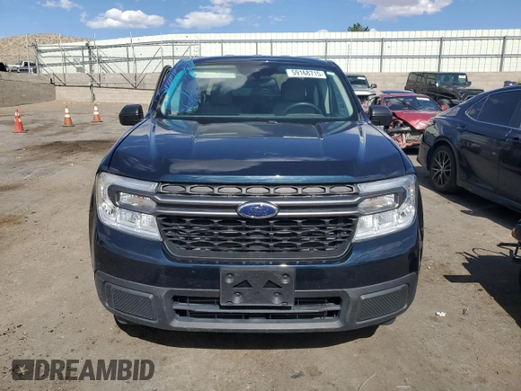 2023 Ford Maverick XL with VIN 3FTTW8F97PRA00944, listed as a Copart auction lot 59168715 with 16,400 mi miles and Salvage title. Bid and sale history available at DreamBid. Image 5.