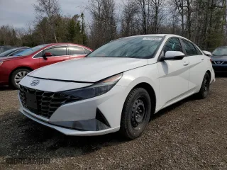 2022 Hyundai Elantra Hybrid Limited with VIN KMHLN4AJ3NU018193, listed as a Copart auction lot 52700695 with 43,735 mi miles and Salvage Title. Bid and sale history available at carsss.com. Image 1.