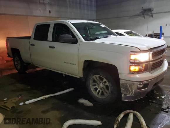 2014 Chevrolet Silverado 1500 LT with VIN 3GCUKRECXEG172719, listed as a Copart auction lot 42135035 with 182,038 mi miles and Salvage Title. Bid and sale history available at carsss.com. Image 4.