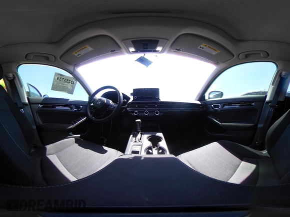 2023 Honda Civic EX with VIN 2HGFE1F76PH324177, listed as a IAAI auction lot 42253724 with 26,950 mi miles and . Bid and sale history available at DreamBid. Image 19.