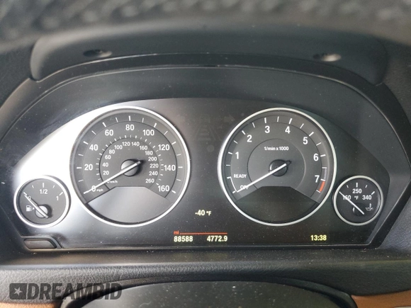2015 BMW 4 Series 428i xDrive with VIN WBA3N9C52FK248299, listed as a Copart auction lot 55392405 with 88,588 mi miles and Salvage title. Bid and sale history available at DreamBid. Image 9.