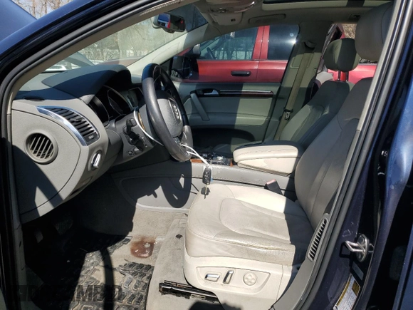 2014 Audi Q7 3.0T Premium Plus with VIN WA1LGAFE0ED018087, listed as a Copart auction lot 46578555 with 151,709 mi miles and Clean Title. Bid and sale history available at carsss.com. Image 7.