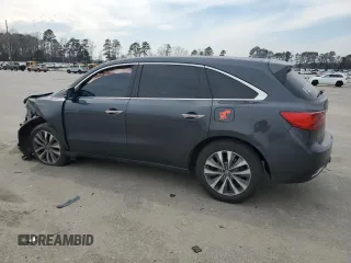 2016 Acura MDX w/Tech with VIN 5FRYD4H41GB055380, listed as a Copart auction lot 46271925 with 113,388 mi miles and Salvage Title. Bid and sale history available at carsss.com. Image 2.