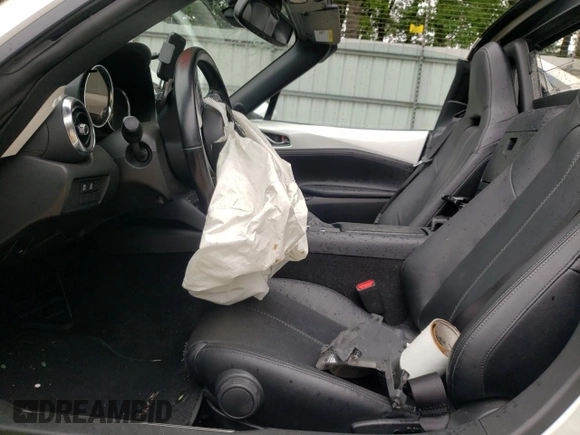 2023 Mazda MX-5 Miata Grand Touring with VIN JM1NDAM73P0551704, listed as a Copart auction lot 58500695 with Not provided miles and Salvage title. Bid and sale history available at DreamBid. Image 7.