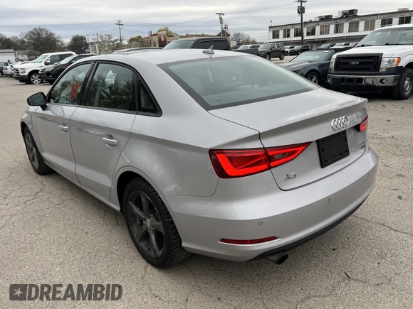 2016 Audi A3 2.0T Premium with VIN WAUB8GFF3G1038409, listed as a IAAI auction lot 42143505 with 182,222 mi miles. Bid and sale history available at carsss.com. Image 3.