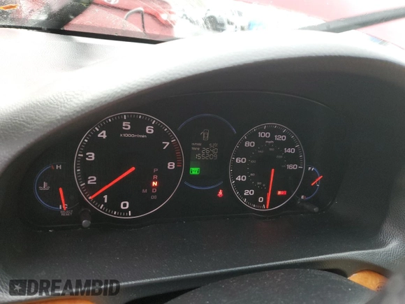 2004 Acura TSX w/Navigation with VIN JH4CL96904C040001, listed as a Copart auction lot 46000225 with 155,209 mi miles and Clean Title. Bid and sale history available at carsss.com. Image 9.