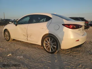 2017 Mazda Mazda3 4-Door Touring with VIN JM1BN1V70H1122594, listed as a Copart auction lot 43827025 with 87,661 mi miles and Salvage Title. Bid and sale history available at carsss.com. Image 2.