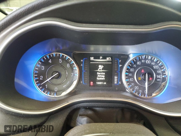 2015 Chrysler 200 Limited with VIN 1C3CCCAB6FN598374, listed as a Copart auction lot 62074205 with 194,611 mi miles and Salvage title. Bid and sale history available at DreamBid. Image 9.