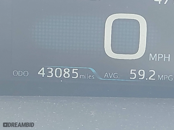 2019 Toyota Prius L Eco with VIN JTDKARFUXK3098878, listed as a IAAI auction lot 41840307 with 43,085 mi miles. Bid and sale history available at carsss.com. Image 15.