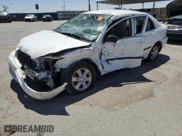 2004 Toyota Corolla CE with VIN 1NXBR32E14Z215485, listed as a Copart auction lot 54423345 with 46,179 mi miles and Salvage Title. Bid and sale history available at DreamBid. Image 1.
