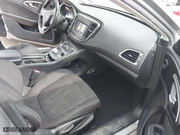 2015 Chrysler 200 Limited with VIN 1C3CCCAB1FN656181, listed as a IAAI auction lot 42011014 with 293,897 mi miles. Bid and sale history available at carsss.com. Image 5.