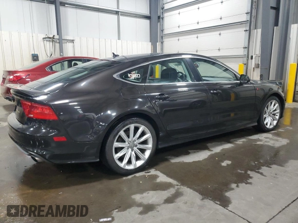 2013 Audi A7 Prestige with VIN WAU2GAFC0DN154192, listed as a Copart auction lot 52795815 with 114,947 mi miles and Salvage title. Bid and sale history available at DreamBid. Image 3.