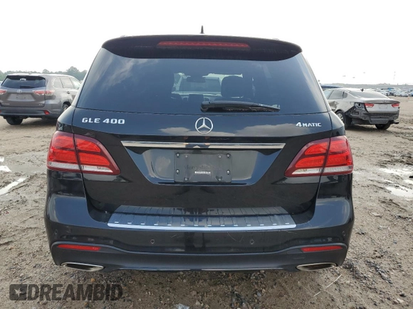 2016 Mercedes-Benz GLE 400 with VIN 4JGDA5GB8GA685769, listed as a Copart auction lot 54060705 with 54,377 mi miles and Salvage title. Bid and sale history available at DreamBid. Image 6.
