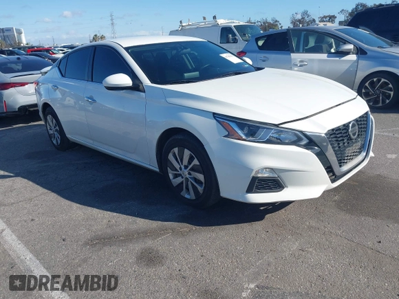 2020 Nissan Altima 2.5 S with VIN 1N4BL4BV4LC212960, listed as a IAAI auction lot 41785081 with 122,494 mi miles. Bid and sale history available at carsss.com. Image 1.