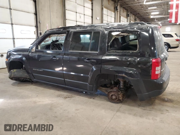 2012 Jeep Patriot Limited with VIN 1C4NJRCB7CD603870, listed as a Copart auction lot 44593145 with 147,676 mi miles and Salvage Title. Bid and sale history available at carsss.com. Image 2.