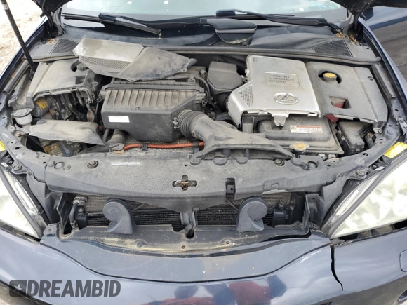 2006 Lexus RX 400h with VIN JTJHW31U462004213, listed as a Copart auction lot 58132875 with 202,326 mi miles and Salvage title. Bid and sale history available at DreamBid. Image 12.