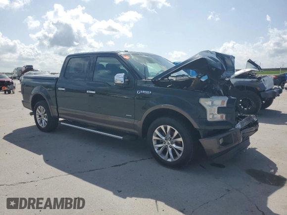 2015 Ford F-150 XL with VIN 1FTEW1CG5FFC86050, listed as a Copart auction lot 61479625 with Not provided miles and Salvage title. Bid and sale history available at DreamBid. Image 4.