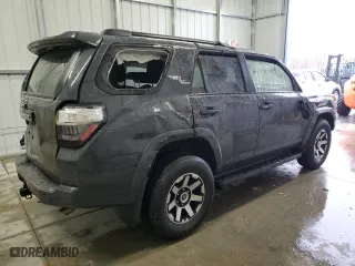 2024 Toyota 4Runner TRD Off Road with VIN JTEPU5JR5R6268528, listed as a Copart auction lot 44967435 with 20,162 mi miles and Salvage Title. Bid and sale history available at carsss.com. Image 3.