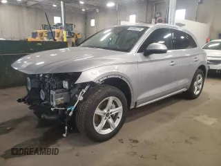 2024 Audi Q5 Premium z VIN WA1ABAFY1R2094807, wystawiony jako Copart lot #60664375 z przebiegiem 2 632 mil mil oraz Szkoda całkowita • Salvage title. Historia ofert i sprzedaży dostępna na DreamBid. Obrazek 1.