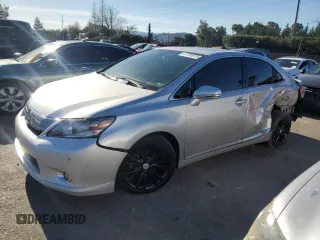 2010 Lexus HS 250h with VIN JTHBB1BA5A2012552, listed as a Copart auction lot 41705875 with 194,195 mi miles and Salvage Title. Bid and sale history available at DreamBid. Image 1.