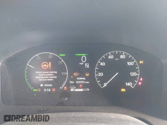 2024 Honda CR-V Sport with VIN 7FARS5H54RE032726, listed as a IAAI auction lot 41170387 with 19,721 mi miles and . Bid and sale history available at DreamBid. Image 7.