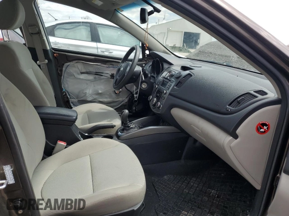 2013 Kia Forte EX with VIN KNAFU4A2XD5685488, listed as a Copart auction lot 51740005 with 96,206 mi miles and Salvage Title. Bid and sale history available at carsss.com. Image 7.